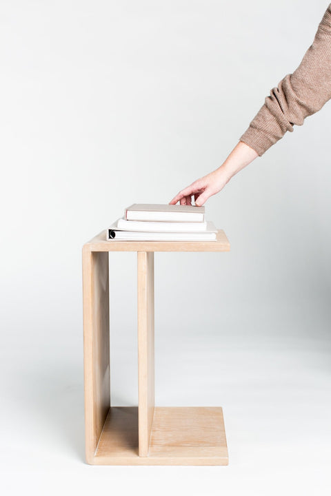 Hiroki Minimalist C Table Accent Table