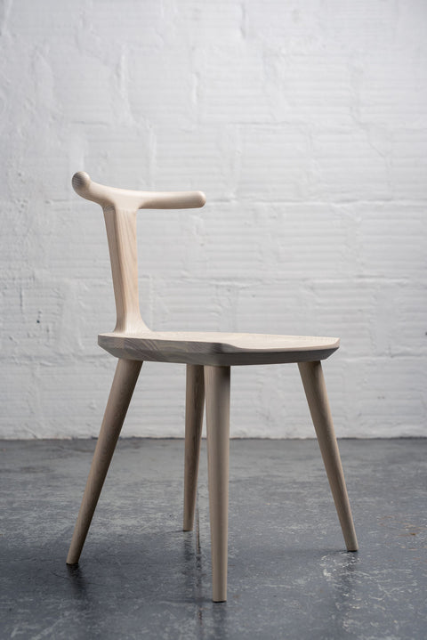 Oxbend Timeless Minimalist Armless Dining Side Chair