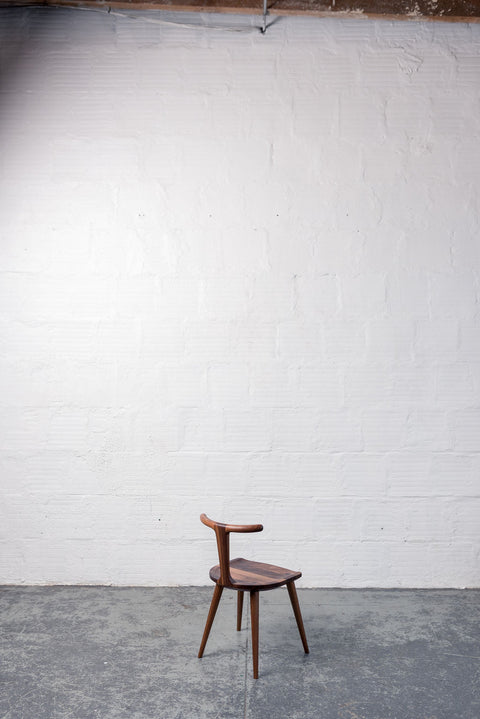 Oxbend Timeless Minimalist Armless Dining Side Chair