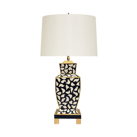 Accent Column Handcrafted Modern Table Lamp
