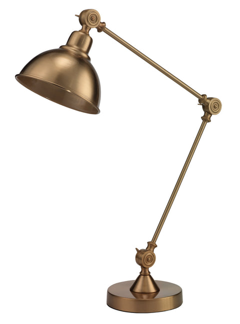 Wallace Ambient Traditional Bell Task Lamp with Adjustable Head