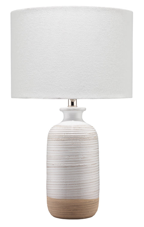 Ashwell Ambient Minimalist Table Lamp with Drum Shape