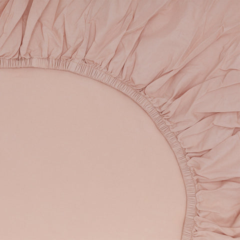 ESSENTIAL PERCALE SHEET SET - BLUSH