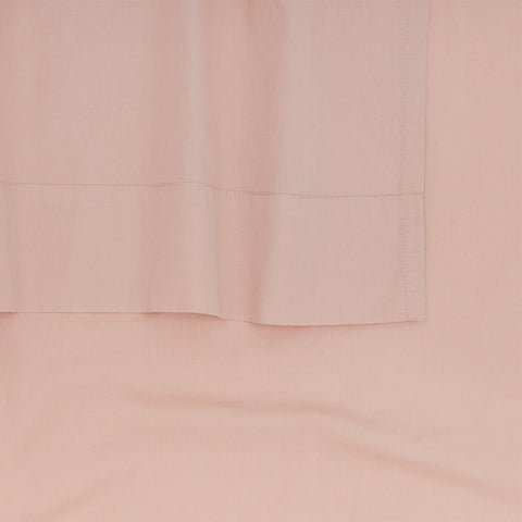 ESSENTIAL PERCALE SHEET SET - BLUSH