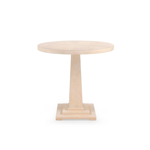 Breanna Art Deco Drum Center Table Accent Table