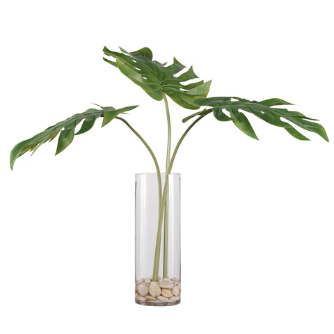 Uttermost Palm Centerpiece for Contemporary Indoor Decorating