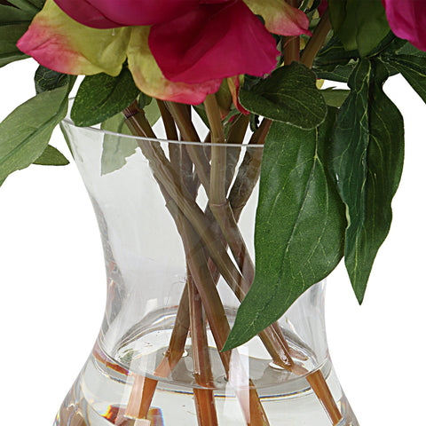 Uttermost Pink Peony Bouquet Contemporary Indoor Decor