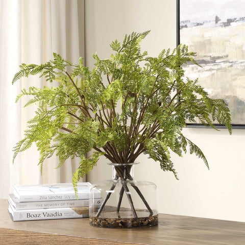 Uttermost Realistic Fern Centerpiece for Contemporary Decor