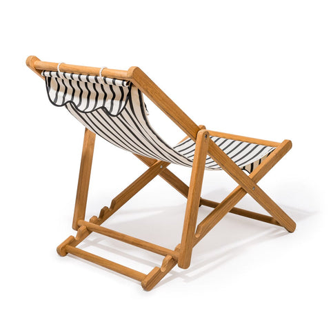 The Sling Chair - Monaco Black Stripe