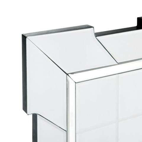 Art Deco Venetian Accent Mirror for Living Room Wall