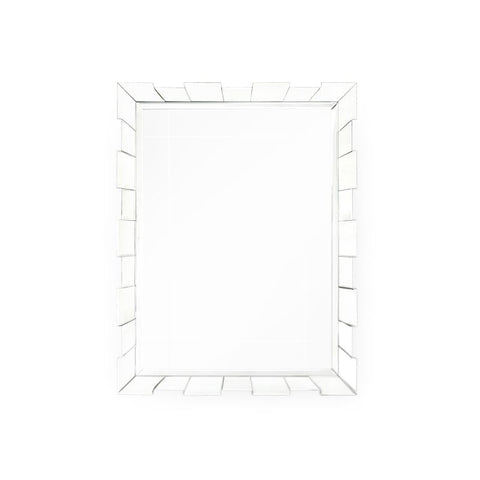 Art Deco Venetian Accent Mirror for Living Room Wall