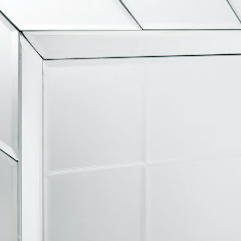 Art Deco Venetian Accent Mirror for Living Room Wall