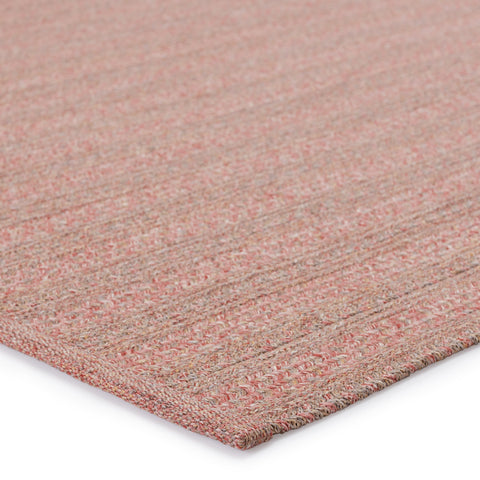 Contemporary Farmhouse Braided Stripe Area Rug - Rectangle