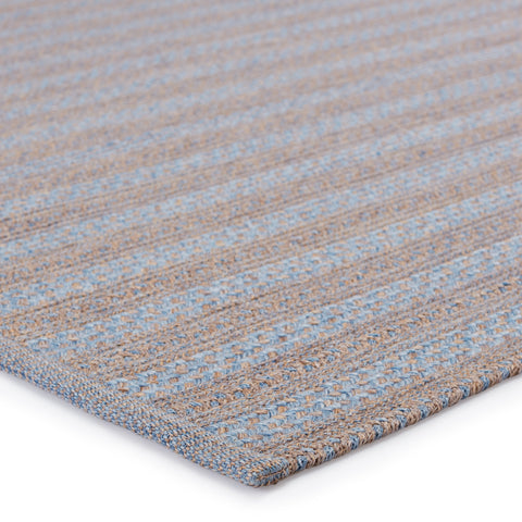 Contemporary Braided Stripe Area Rug for Farmhouse Spaces - Rectangle