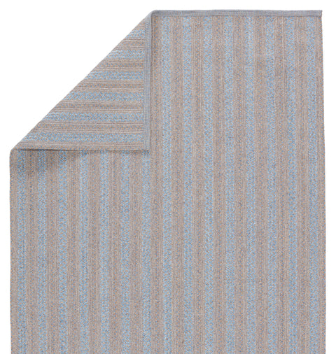 Contemporary Braided Stripe Area Rug for Farmhouse Spaces - Rectangle