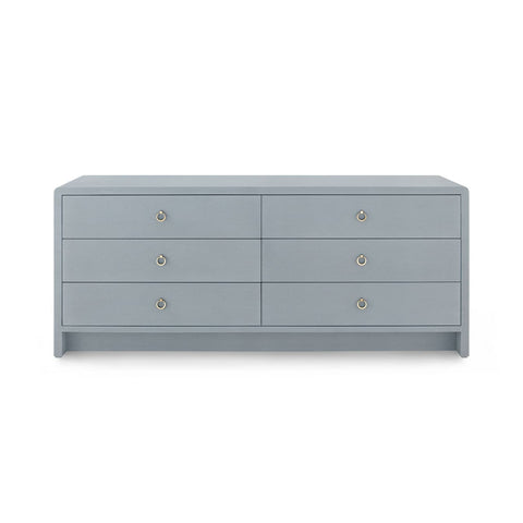 Bryant Contemporary Double Dresser with Pull Handles
