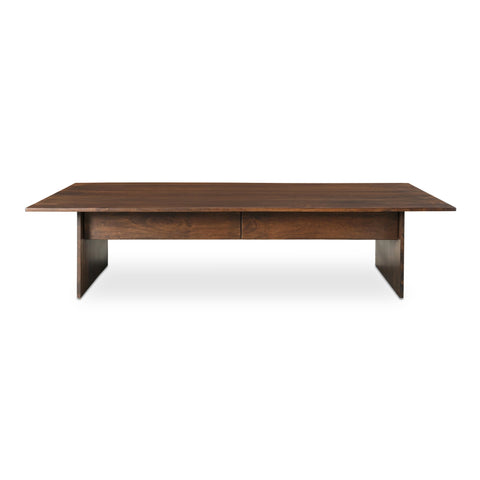 Everett Timeless Minimalist Modern Rectangle Coffee Table