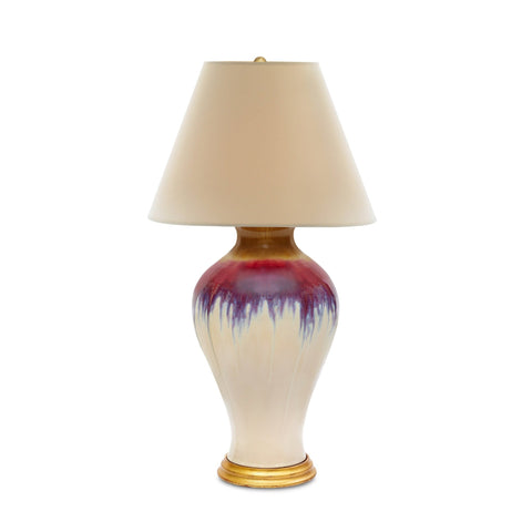 Flambe Accent Conical Elegant Table Lamp