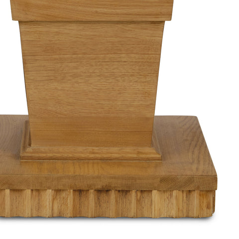 Burton Deco Fluted Drum Art Deco Accent Table