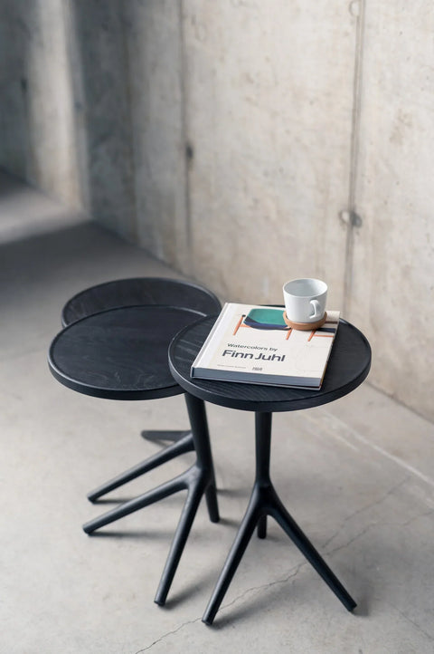 Timeless Minimalist Handcrafted Round Drink Table