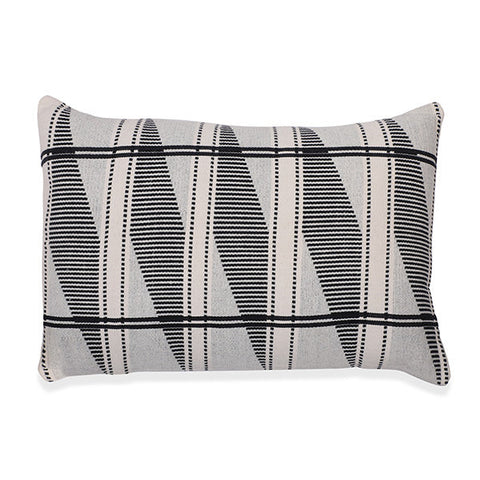 The Artisen Artful Traditionalist Handwoven Lumbar Throw Pillow - 14 x 20