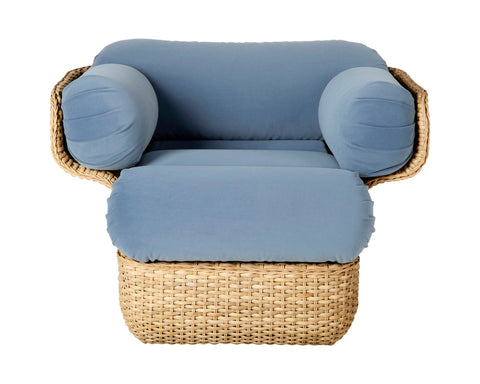 Timeless Minimalist Bohemian Barrel Lounge Chair