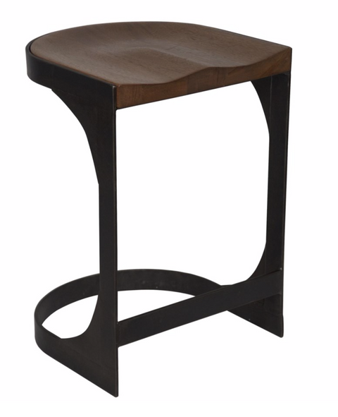Baxter Minimalist Industrial Creative Cantilever Counter Stool