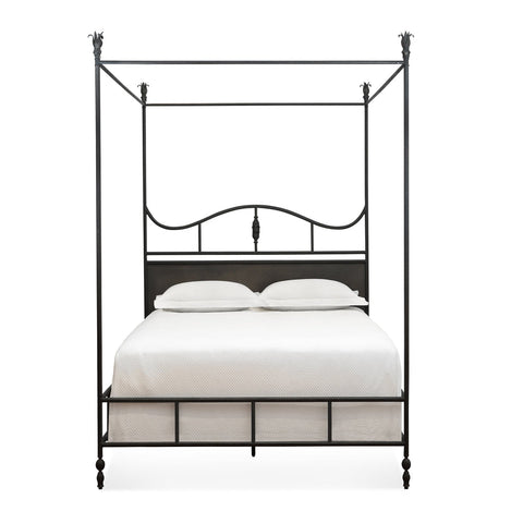 Bunny Williams Contemporary Marlon Arch Canopy with Finials - King - Queen - King