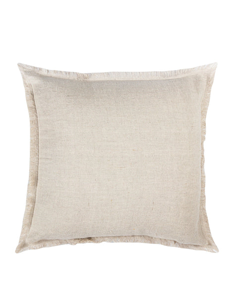 Anaya Monochromatic Scandinavian Accent Pillow with Fringe - 26X 26 - 20 x 20 - 14 x 20