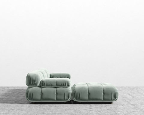 Belia Modular L-Shape Sectional Sofa with Plush Cushioned Seats