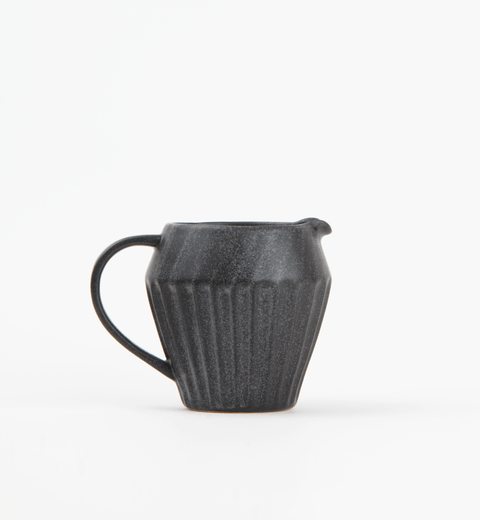 Nero Luna Stoneware Creamer
