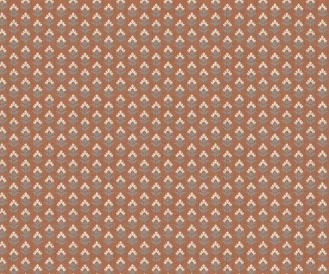 Artisan-Crafted Floral Fabric - 139cm