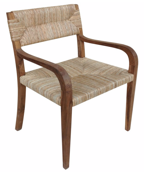 Bowie Nature-Driven Modernist Organic Teak Armchair