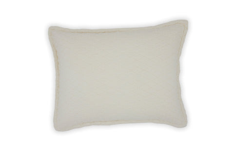 Organic Minimalist Geometric Stitched Shams