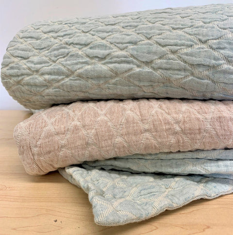 Organic Minimalist Geometric Stitched Shams