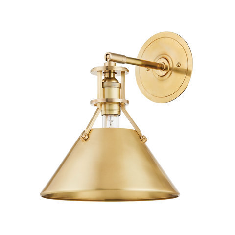 Artful Traditionalist Pharmacy Sconce with Adjustable Head Wall Light