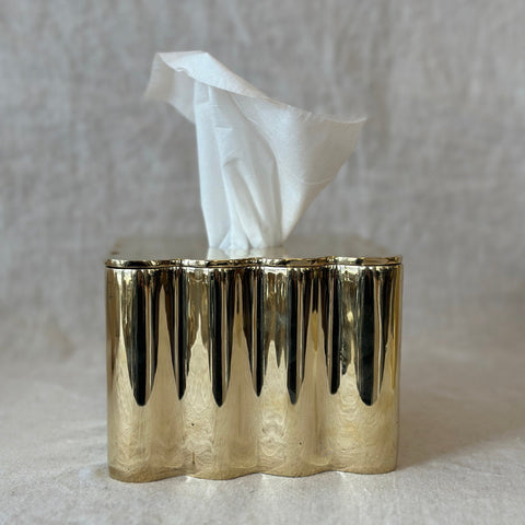 Brass Box Box, Tissue Holder