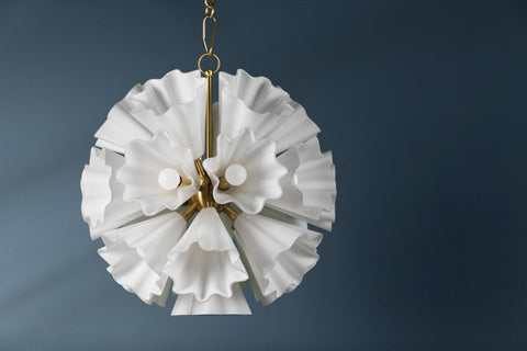 Capri Sputnik Chandelier Modern Accent Ceiling Light