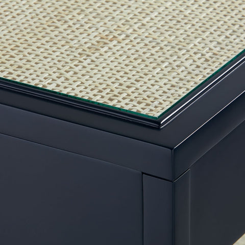 Villa & House Contemporary Space Saving Center Table with Mixed Material Accent Table - 22 W