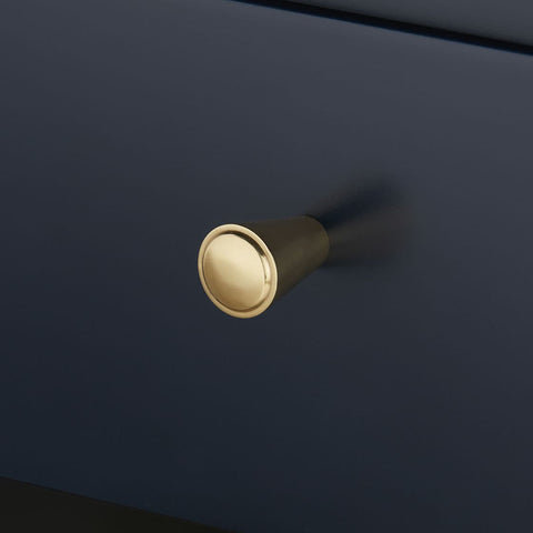 Villa & House Contemporary Space Saving Center Table with Mixed Material Accent Table - 22 W