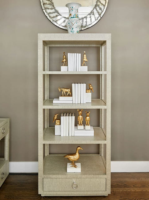Camilla Display Cabinet with Pull Handles in Lacquered Finish