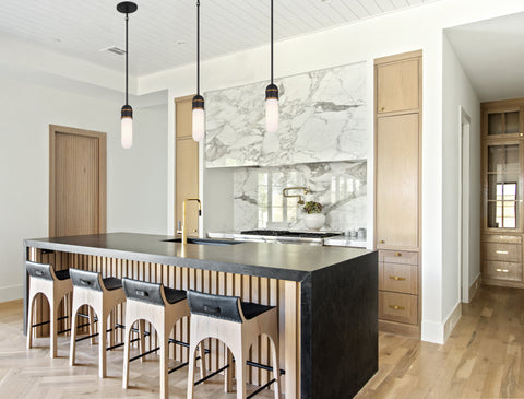 Designer Collaboration Capsule Pendant Light with Adjustable Height