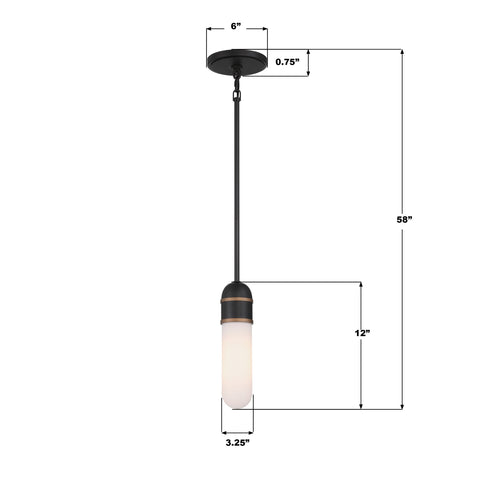 Capsule Brian Industrial Modern Ambient Pendant Light