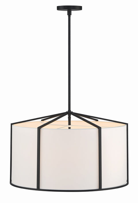 Carlyn Ambient Contemporary Drum Chandelier Ceiling Light