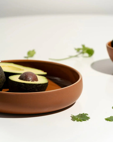 Tunisian Pasta Bowl in Terracotta