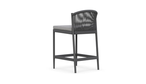 Outdoor Living & Garden Modern Barrel Back Counter Stool