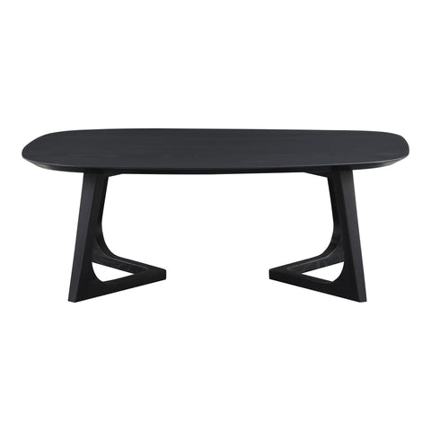 Godenza Curved Block Frame Modern Coffee Table