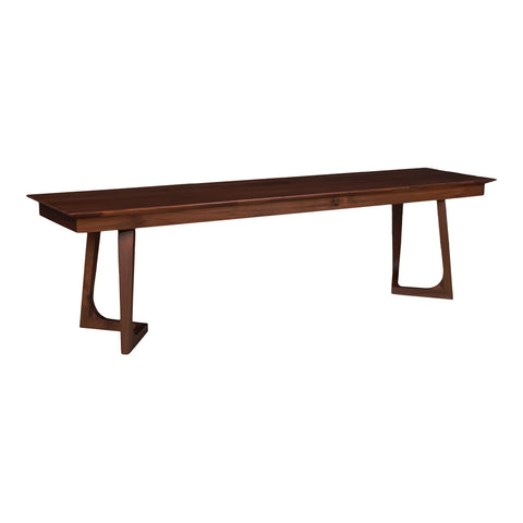 Godenza Mid Century Dining Bench with Splayed Legs