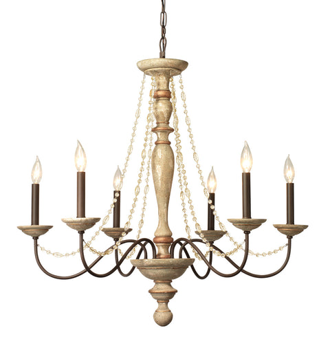 Maybel Accent Elegant Candelabra Chandelier Ceiling Light