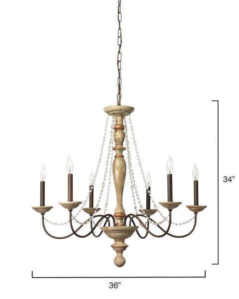 Maybel Accent Elegant Candelabra Chandelier Ceiling Light